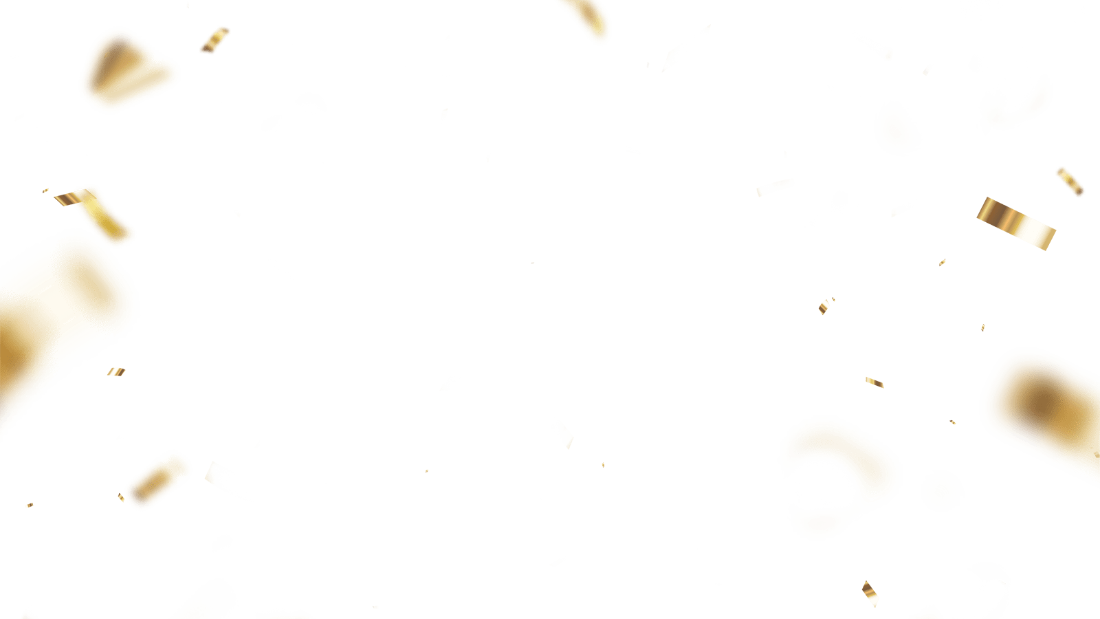 Countdown confetti background